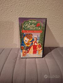 La bella e la bestia  Un magico Natale cassetta vh