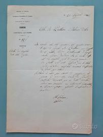 Carteggio storico italiano anno 1866