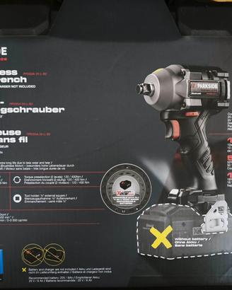 Nuovo!Avvitatore 600Nm impulsi Parkside GARANZIA