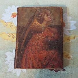quadretto in legno con stampa