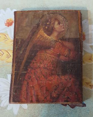 quadretto in legno con stampa