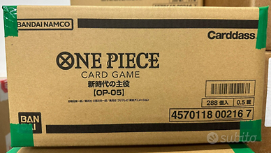 CASE OP05 ONE PIECE JAP - NUOVO SIGILLATO
