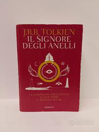 Tolkien Il Signore degli Anelli Rossa Bompiani Tra