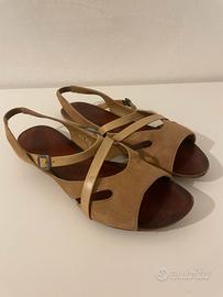 Sandalo donna Audlye scamosciato beige, numero 37