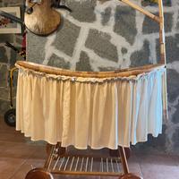 Culla neonati con materasso e copertina