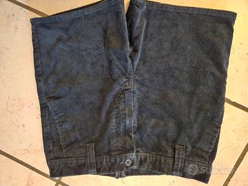 pantaloncini velluto coste tg 10 scout agesci