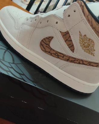 Jordan 1 Mid in pelle - Limited