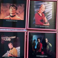 4 quadri Foto Star Trek