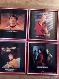 4 quadri Foto Star Trek