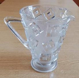 Brocca caraffa cristallo con design originale