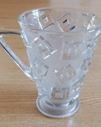 Brocca caraffa cristallo con design originale
