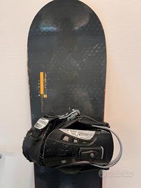 Tavola snow board Artec (160) con attacco Union