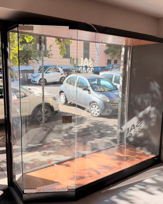 Vetrina Espositiva professionale vetro e metallo