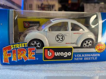 Volkswagen New Beetle Maggiolino #53 Bburago 1:43 