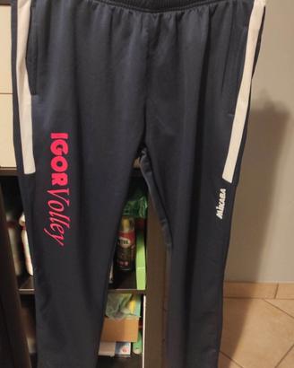 pantaloni sport volley pallavolo Igor Novara