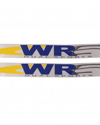 Coppia adesivi forcellone Husqvarna WRE 125 anno 2