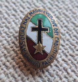 Spilla Distintivo Fascismo Fascista ANMVC Guerra