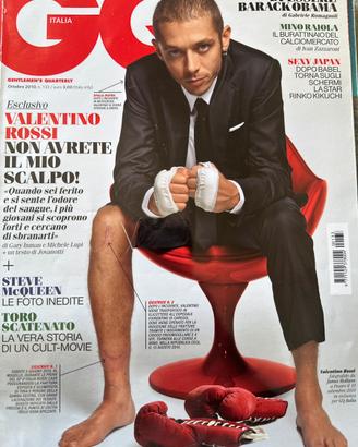 Rivista GQ Italia – Ottobre 2010 – Valentino Rossi