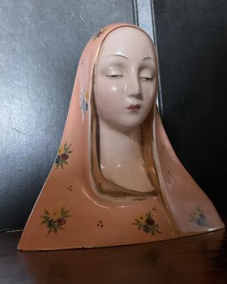 Eugenio Pattarino, ceramica anni 40, Madonna n.17