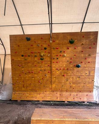 Pannello Arrampicata Inclinabile 2.5 m x 4 m