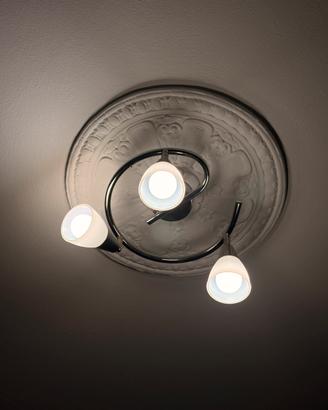Lampadario / Plafoniera 3 faretti