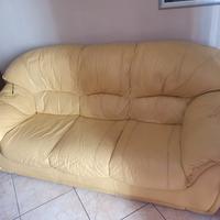 Divano in pelle 3 posti