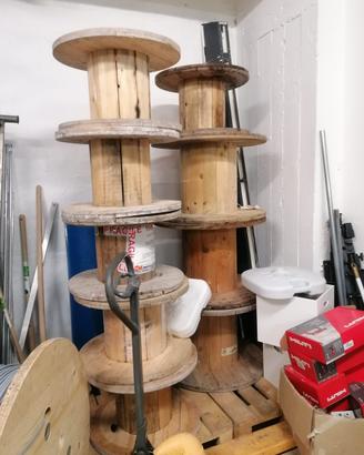 Bobina in legno tavolo tavolino