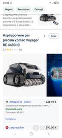 Aspiratore per piscina Zodiac Voyager RE 4400 iq