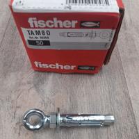 Tassello Fischer TAM 8 con occhiolo, foro 12 mm.