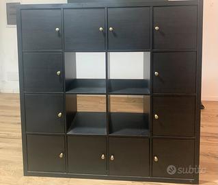 Kallax 16 scomparti con 12 ante ikea