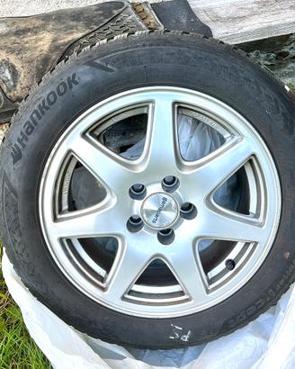 Gomme invernali con cerchi Vw Skoda  Audi