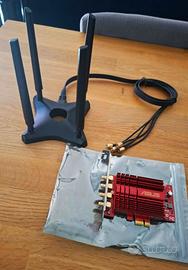 Scheda Wi-Fi ASUS PCE-AC88 AC3100