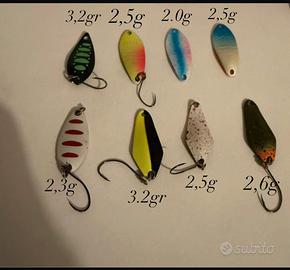 Ondulanti pesca a spinning trout area