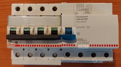 Salvavita Bticino G43/73AC