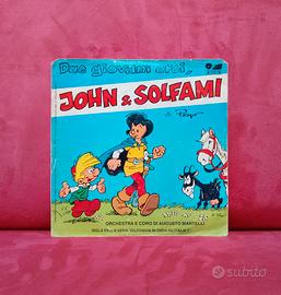 Vinile 45 giri Due giovani eroi, John & Solfami 