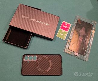 Cover Klevar con MagSafe x Samsung s25 6.1  nuova