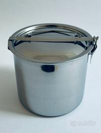 Schiscetta Portavivande Acciaio Inox Grande