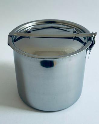 Schiscetta Portavivande Acciaio Inox Grande
