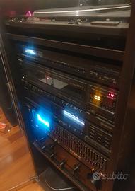 IMPIANTO TECHNICS CON AMPLIFICATORE SONY BLUETOOTH