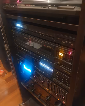 IMPIANTO TECHNICS CON AMPLIFICATORE SONY BLUETOOTH