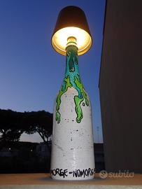 Lampada Bottiglia fatta a mano