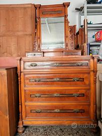 Cassettone, e  2 comodini anni 1920/30