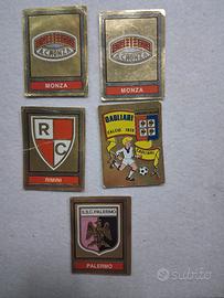 5 scudetti album calciatori 1980 81 con velina