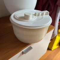 Asciuga insalata – bianco, medie dimensioni