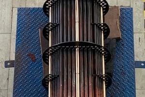 Revisione scambiatori a fascio tubiero motori VM