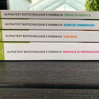 Alpha test biotecnologie e farmacia
