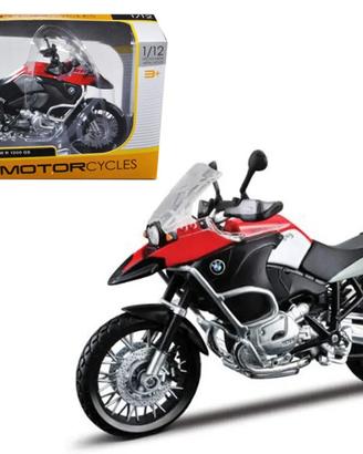 Moto BMW r1200gs Maisto scala 1.12