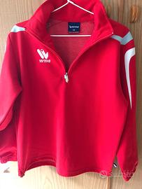 Felpa sportiva Virma rossa