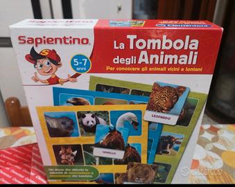 Sapientino LA TOMBOLA DEGLI ANIMALI / Età 5-7 Anni