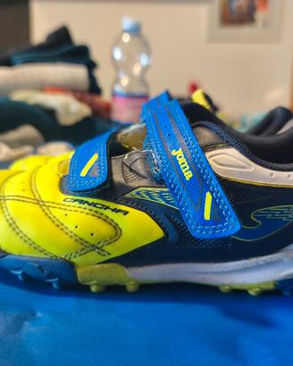 scarpe calcio bimbo numero 33